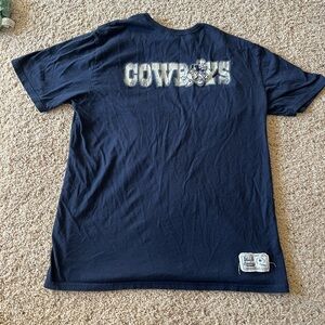 Cowboys Legends Collection Vintage Apparel Navy Blue Short Sleeve Tee